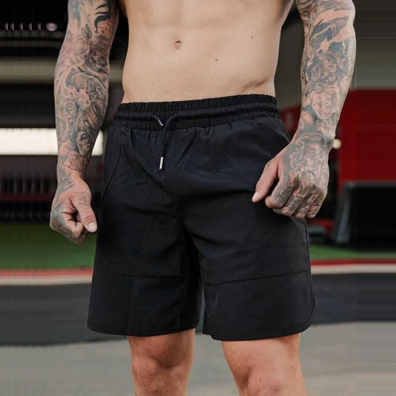 Мужские спортивные шорты для бега быстросохнущие фитнеса 8 шт. лето 2019|Шорты