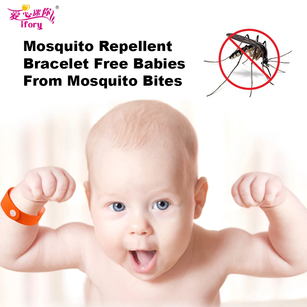 Противомоскитная Пряжка IFORY 4 шт. мультяшная противомоскитная кнопка для