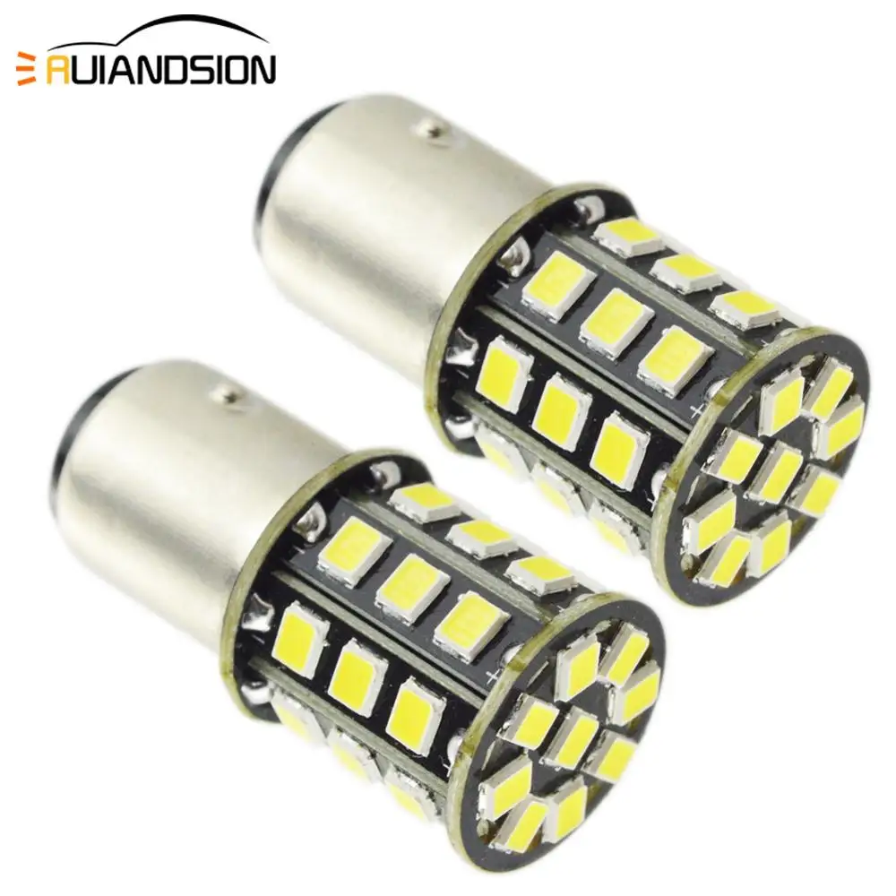2x 0.35A автоматический светодиодный 1157 BAY15D P21/5 W BAZ15D 4 белый/красный/желтый 12 V 24 P21/4