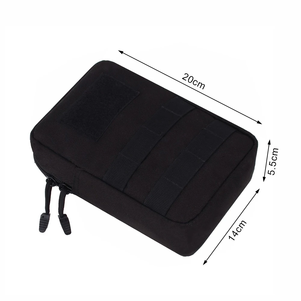 Тактический Molle Pouch 600D Мужская Военная поясная Сумка EDC Утилита передач держатель телефона кошелек ремень жилет рюкзак гаджет сумка для охоты - Цвет: Small Size