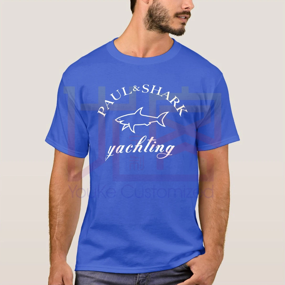 Paul & Shark Yaching футболка Herre Champiom winner tee Мужская брендовая одежда классический стиль