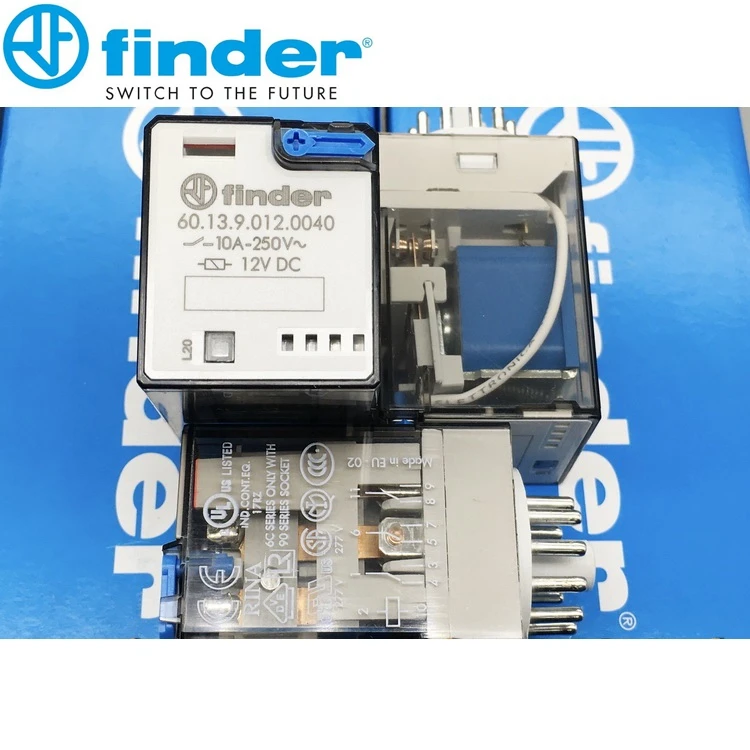 

finder relay 60.13.9.012.0040 60.13 12VDC 10A 3co finder relay Brand new and original