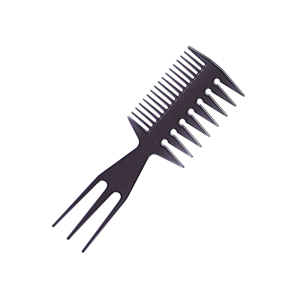 

2Pcs/Set Double Sided Hairbrush Dye Detangling Tint Comb Salon Antistatic Comb Barbers Stylist Tool Styling Tools