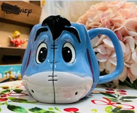 disney eeyore mug seasoning bottle cutlery cute cartoon large capacity gift bee water cup gift collection ceramic cup