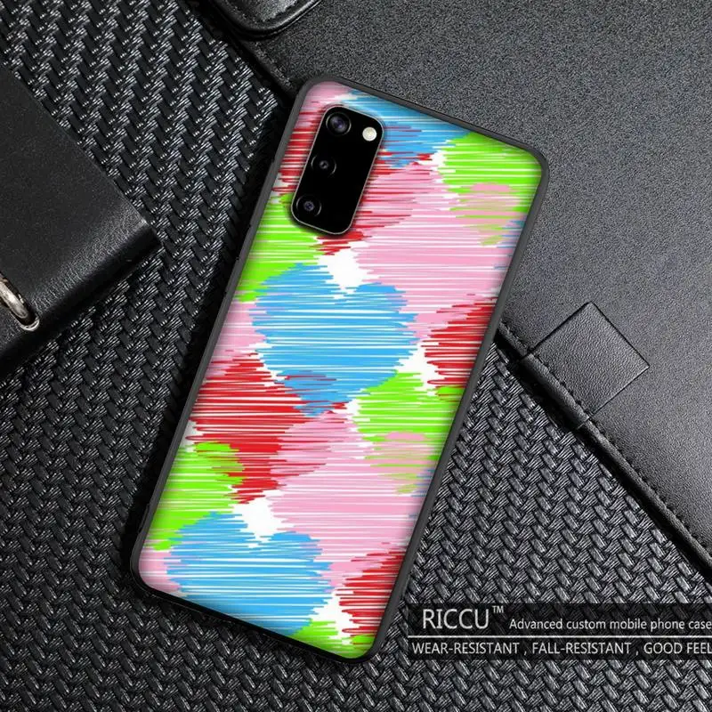 Милый чехол для телефона с сердечками Samsung S20 plus Ultra S6 S7 edge S8 S9 S10 5G - купить по