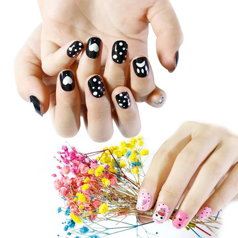 24 шт конфеты Типсы для детей с героями мультфильмов полным покрытием