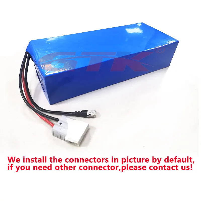 Мощная литиевая батарея для электровелосипеда 60 в 20 ач с BMS 1500 Вт электрического