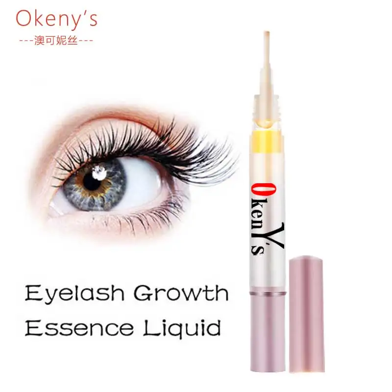 Сыворотка для роста ресниц Okeny средство лечения сыворотка быстрого укрепления