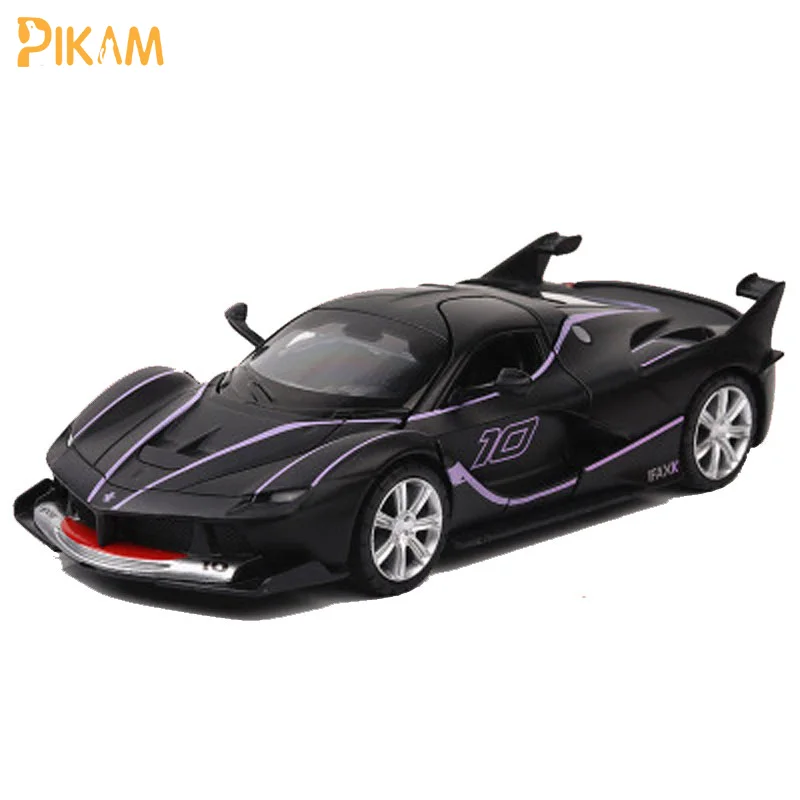 

1:32 FXX K Supercar гоночный автомобиль, литые под давлением игрушки из сплава, металлическая модель автомобиля, Коллекционная модель автомобиля, п...