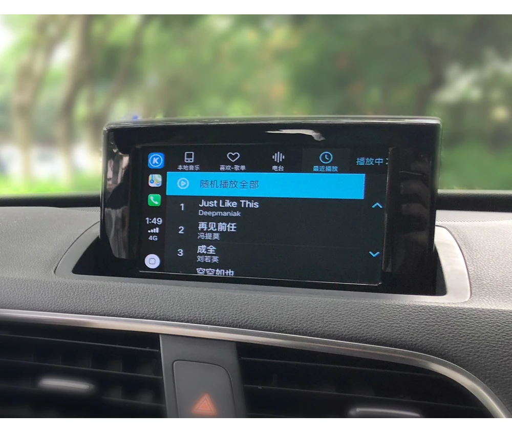 Carlinkit Wireless CarPlay Android Auto Retrofit kit for Audi MMI& No-MMI Original Screen Reverse image CarPlay Decoder
