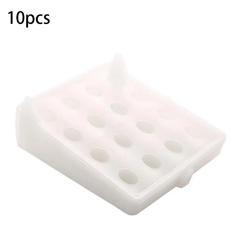 10pcs 5/15pcs держатель для хранения стойку Съемная одежда складной гладильная доска шкаф футболки Организатор ящика шкафа, окаймленная тканью, держатель стойки - Цвет: 10pcs