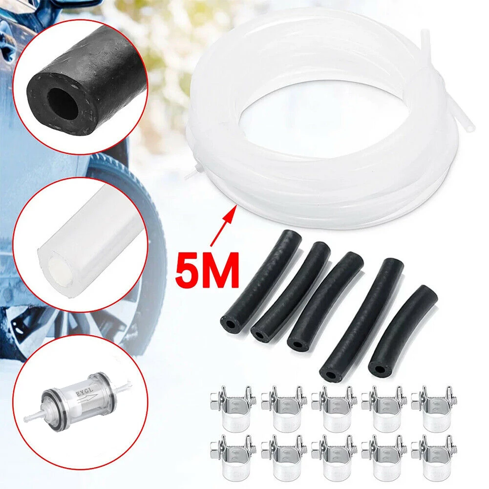 

Diesel Heater Air Inline Fuel Line Pipe Hose Clip Filter For Webasto Eberspacher Car Accessories Oil Filter Hose Kit