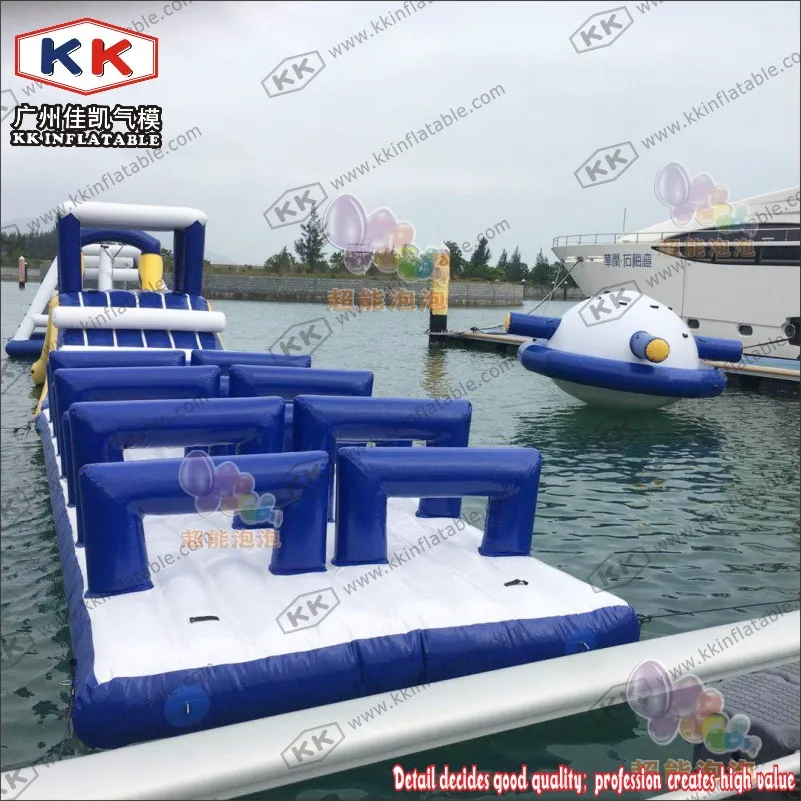 Изготовленный На Заказ надувной коммерческий плавающий аквапарк парк океана