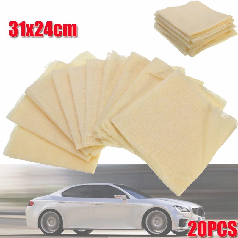 

20Pcs 31x24cm Car Dust Cloth Spray Rags Automotive Paint Body Shop Sticky Dust Cleaning Cloth For Car Wash And Maintenance