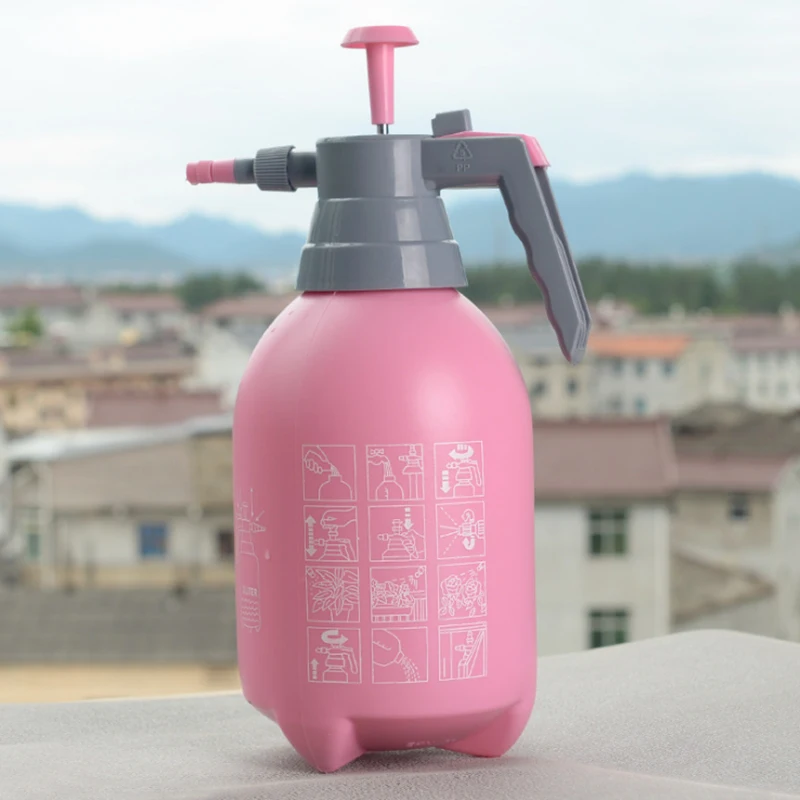 

NEW Hand Air Pressure Trigger Disinfection Sprayer Bottle Adjustable Garden Spray Bottle Air Compression 2L Sprayer Watering Can