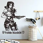 Расхитительница, украшение дома наклейки на стену гостиная детская комната арт-деко видео игры виниловые наклейки на стены S141