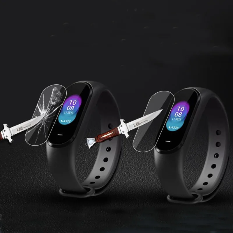 Прозрачная защитная пленка из закаленного стекла для Xiaomi Hey + NFC band Plus защитное