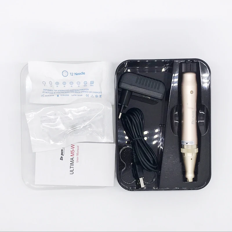 Беспроводной Dr.Pen Ultima M5-W Дерма ручка иглы картридж Электрический Микро прокатки Дерма штамп татуировки брови подводка для глаз губ ручка