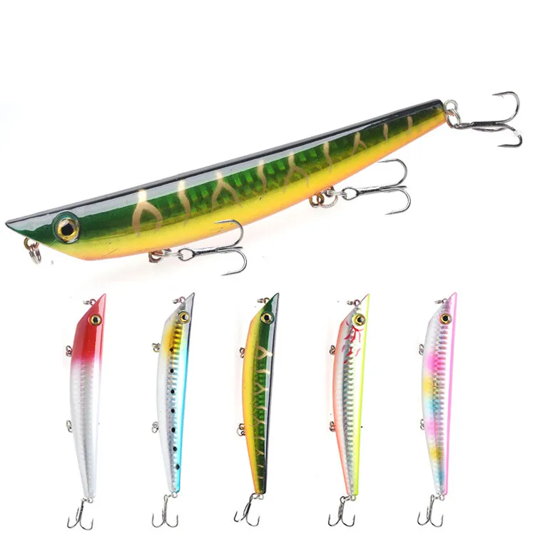 

Minnow Fishing Lure 120mm/17.3g Floating Artificial Hard Bait Bass Wobblers Lures Crankbait Pike tackle