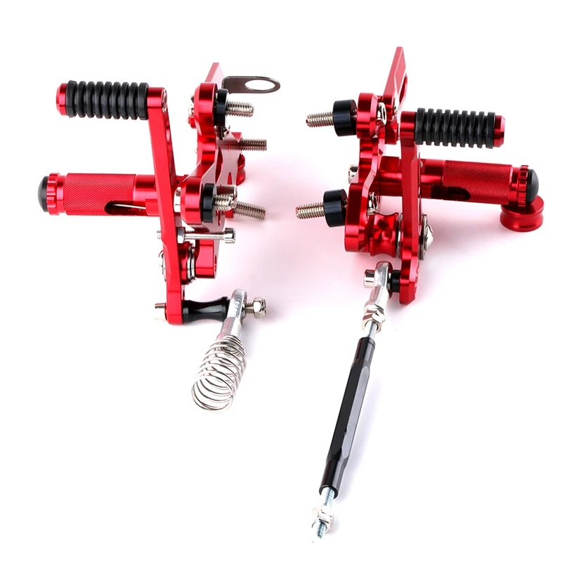 

Motorcycle Foot Peg Rearset Brake Shift Pedal Footpeg for Kawasaki Ninja 250 300 Z250 Z300 2013-2016