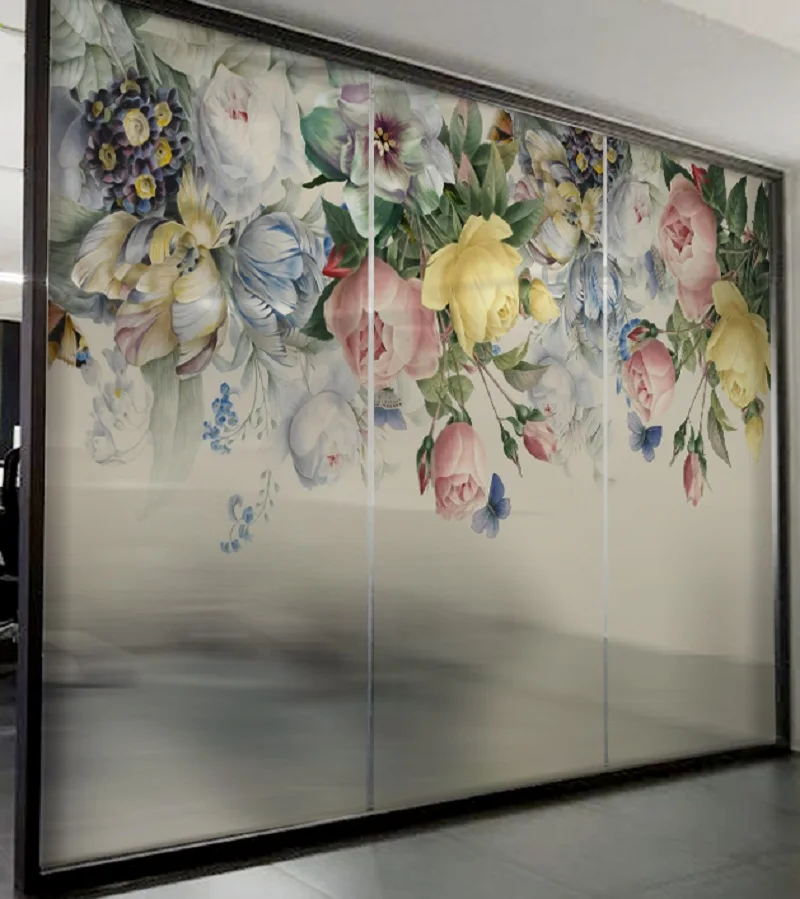 Оконная пленка Szie в европейском стиле на заказ статическая прозрачная