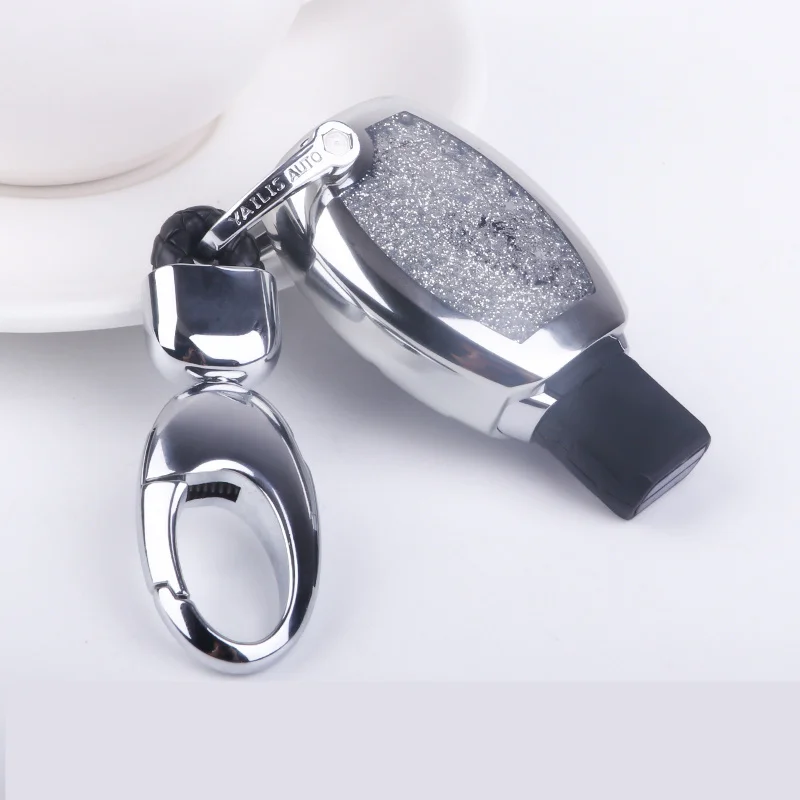 Новый мягкий чехол для автомобильного ключа из ТПУ с зыбучим песком Mercedes Benz W203 W210