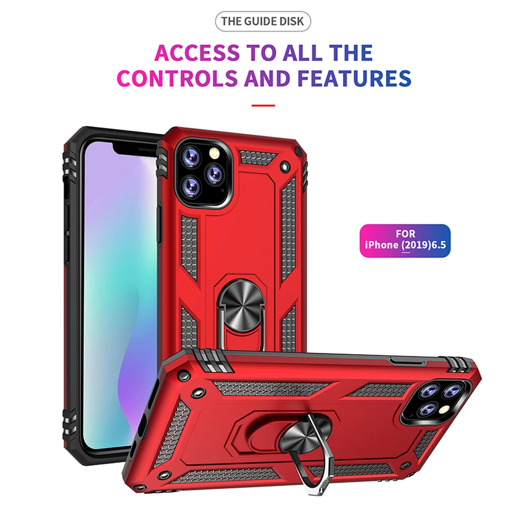 Для iPhone 11 Pro Max X XS XR 7 8 Plus 6 6S 5S SE чехол для телефона противоударный автомобильный