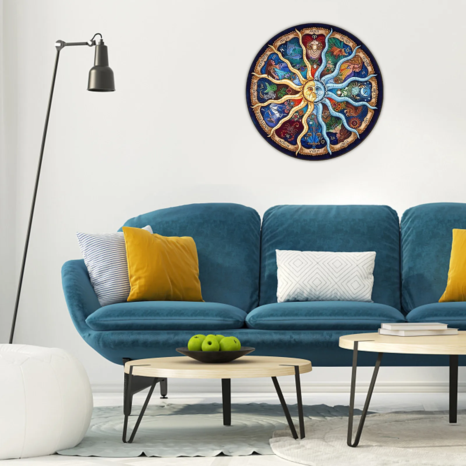 Деревянная головоломка со знаками Зодиака для взрослых и детей уникальная форма