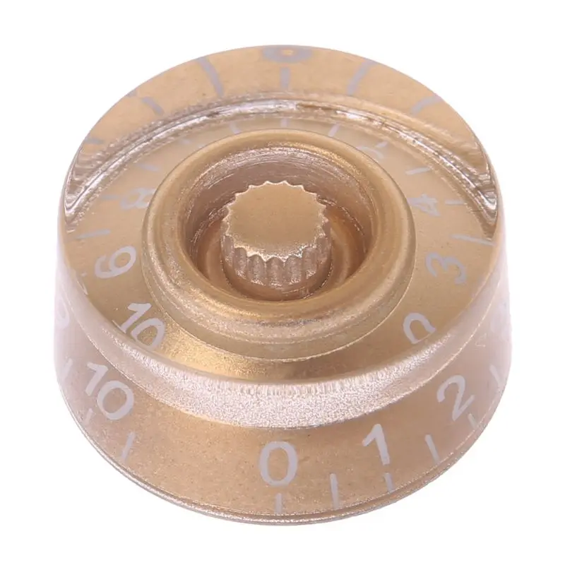 Кнопка регулировки громкости для электрогитары LP 1 шт. запчасти басов золотые и