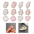 Мраморная Палитра для дизайна ногтей кольцо на палец накладные ногти Типсы рисунок Смешивание цвета дисплей DIY Маникюр Полировка гель Инструмент