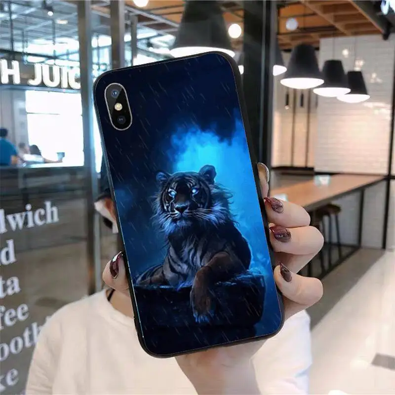 

Ferocious tiger fashion cool Phone Case for iPhone 11 12 pro XS MAX 8 7 6 6S Plus X 5S SE 2020 mini