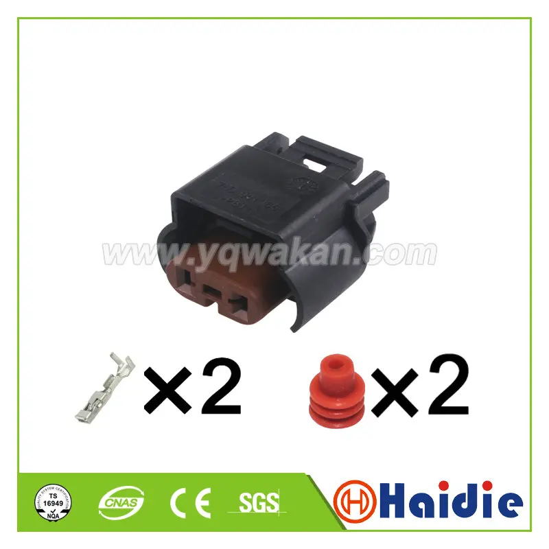 

Free shipping 5sets 2pin VW Passat auto waterproof connector plug 7H0 941 165 wiring harness connector 7H0941165