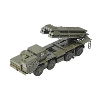 russian rocket launcher model assembled truck vehicle assembly toy kids adults toys