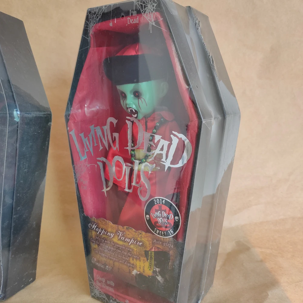 Живые мертвые куклы серии 27 китайский стиль прыжки вампира вариант Mezco Toyz фигурка оригинальная коллекция