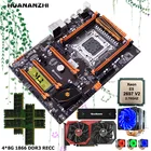 Материнская плата HUANANZHI X79 LGA2011 с ЦП Xeon E5 2697 V2, радиатор ЦПУ 512G NVMe SSD ОЗУ 32G(4*8G) 1866 RECC GTX1660TI 6G DDR6