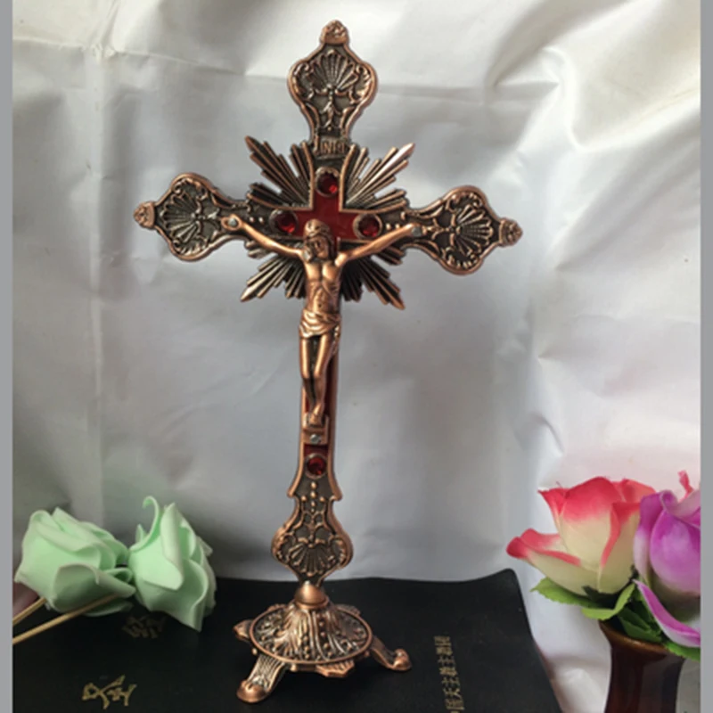 1 шт. Европейский Стиль Бутик ремесло украшения бронзовые вертикальные барокко