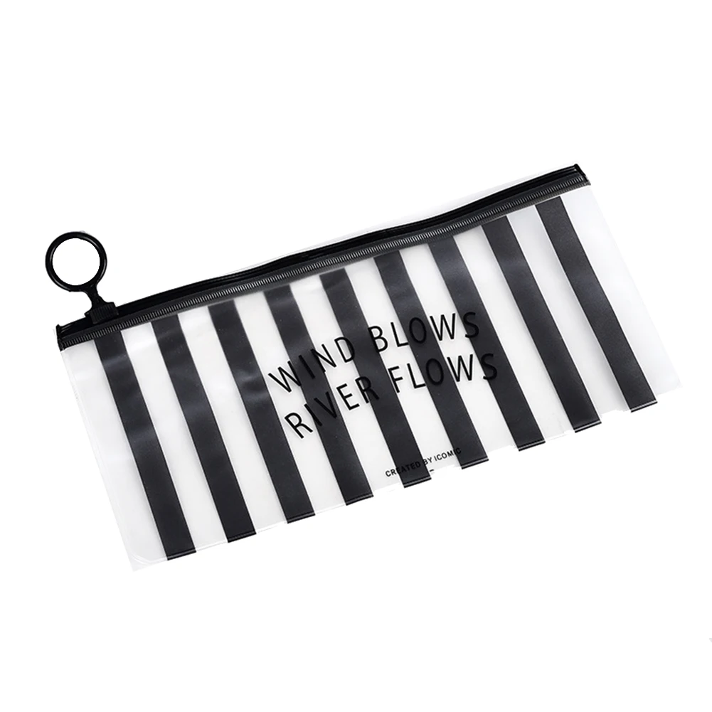 Transparent PVC Toiletry Bag Travel Women Makeup Cosmetic Organizer Zipper Pouch | Макияж