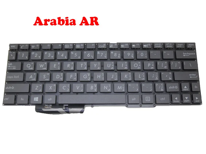 

Клавиатура для ноутбука ASUS TF600T TF600TG TF600TL, черная, без рамки
