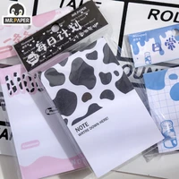 mr paper milk delivery medium series memo pad scrapbook material creative loose leaf memo pad