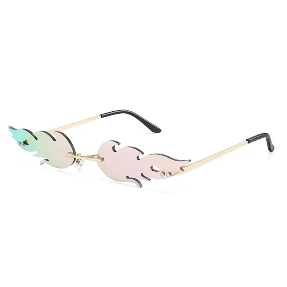 Солнцезащитные очки для вождения автомобиля огненное пламя УФ защитное