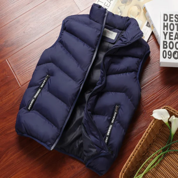 

Men's vest jacket cardigan loose casual vest vest