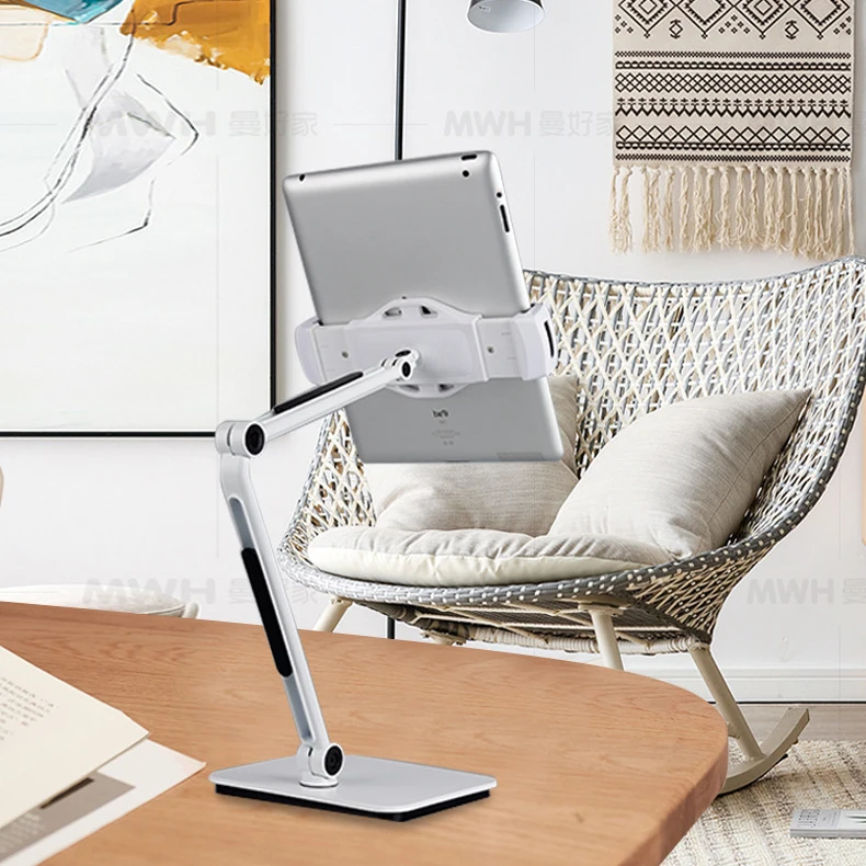

Tablet Stand Network Broadcast Holder Long Arm Phone Support for IPad Pro 11 12.9 10.5 Mini Bed Desk Mount for Periscope Tiktok