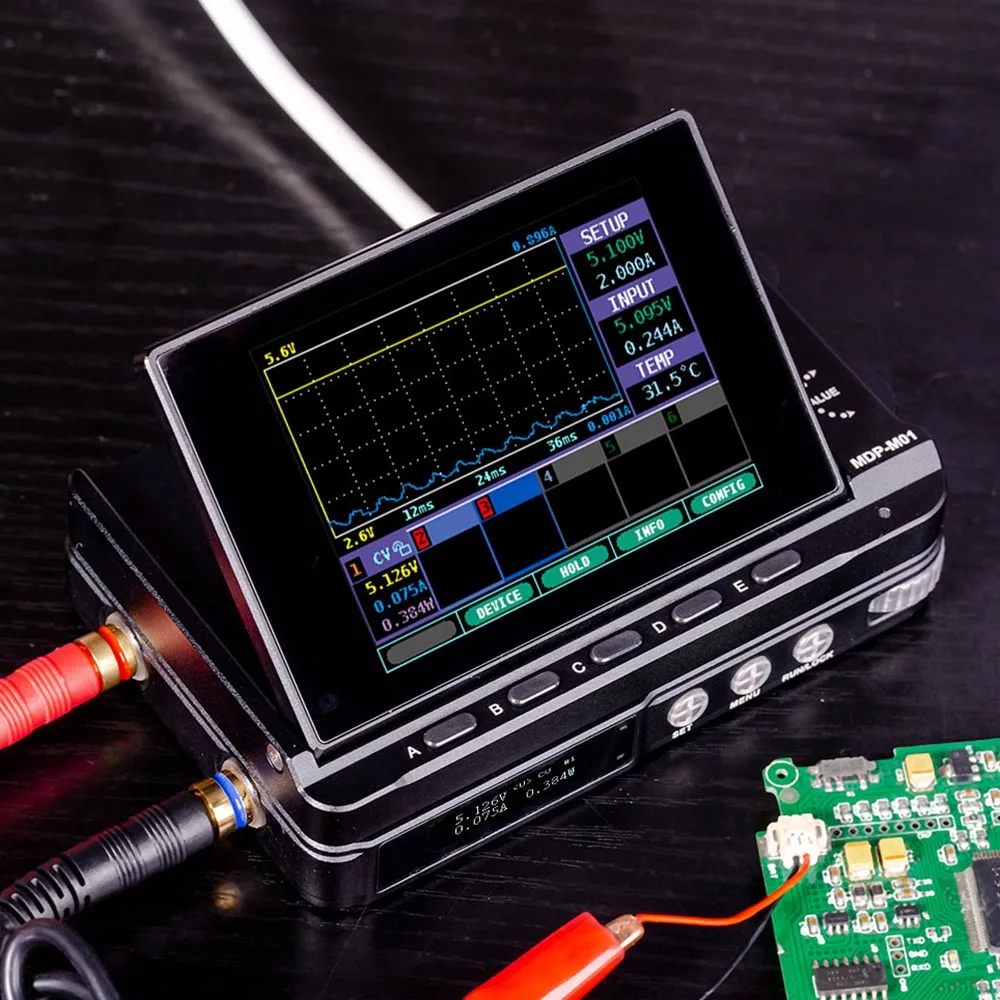 Mini Digital Power Supply 30V/5A 90W 2.4G Wireless Connection Programmable System with 2.8-inch TFT Screen | Обустройство дома