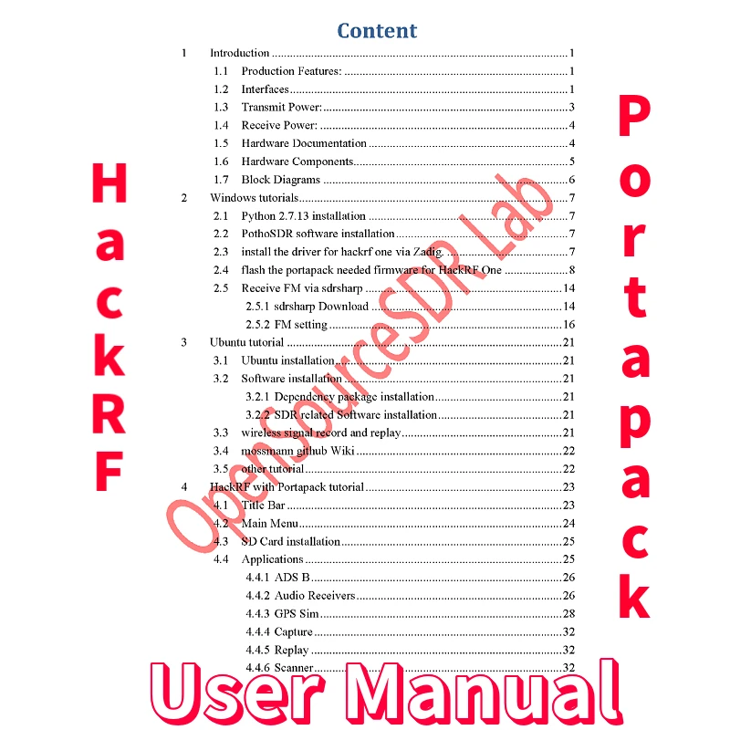 PORTAPACK с 2020 11 программным обеспечением Mayhem Flashed + HACKRF ONE 1 МГц до 6 ГГц SDR De аккумулятор