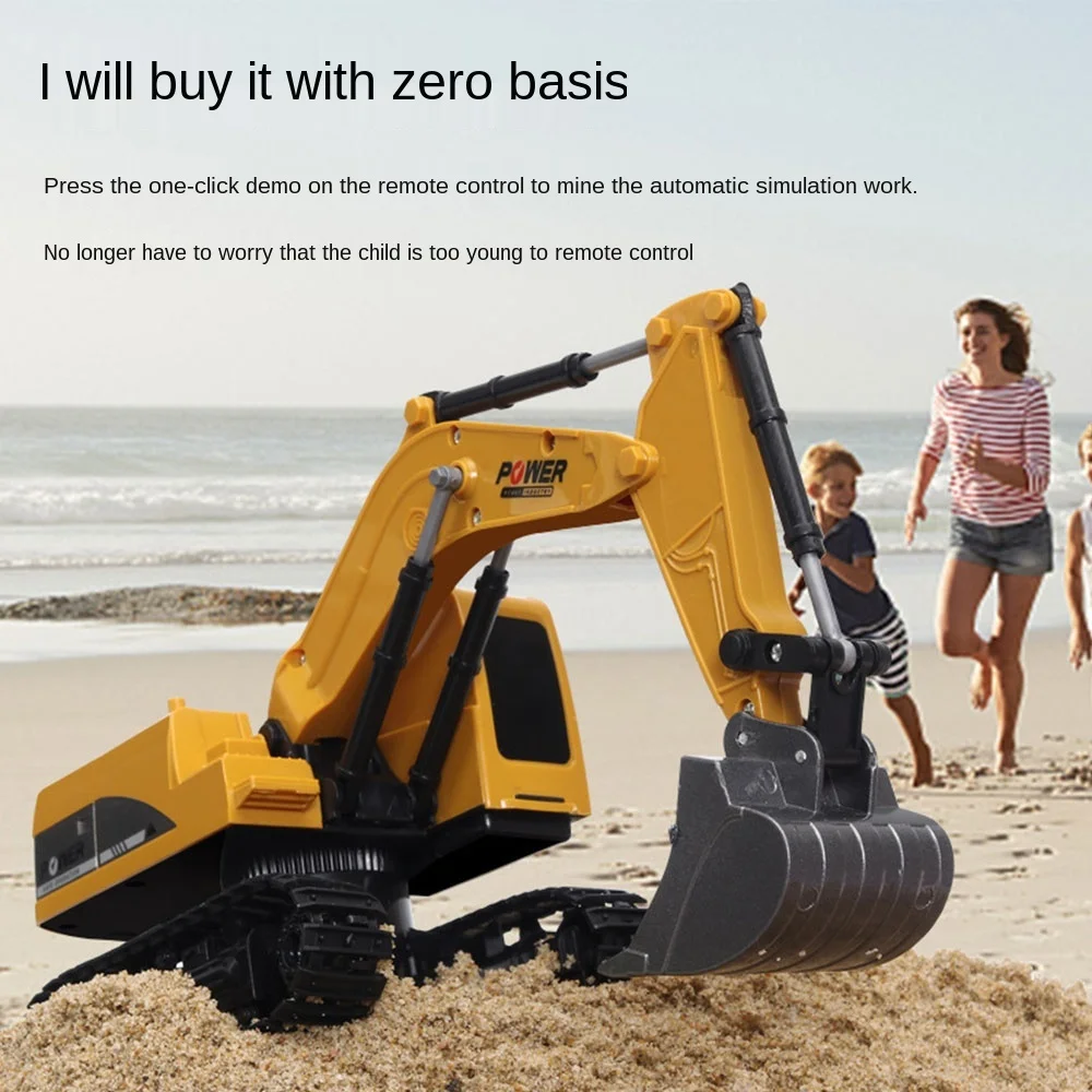 Радиоуправляемые грузовики в масштабе 1:24 технические автомобили Электромобиль