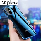 Чехол с покрытием для Samsung A51, A71, A70S, A50S, 20S, 10S, A50, A70, A40, прозрачный силиконовый чехол для телефона Galaxy M20, M30S, M40S