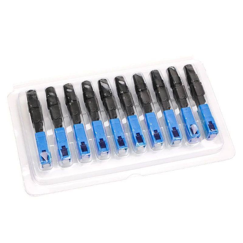 

100PCS SC Optic Fiber Quick Cold FTTH SC Single Mode UPC Fast Connector