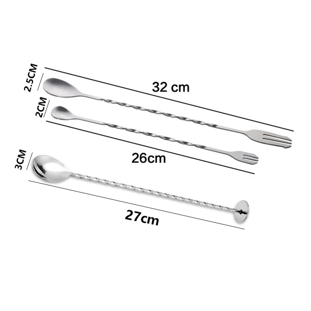 Высокое качество Нержавеющая сталь коктейль бар спиральный узор напиток шейкер