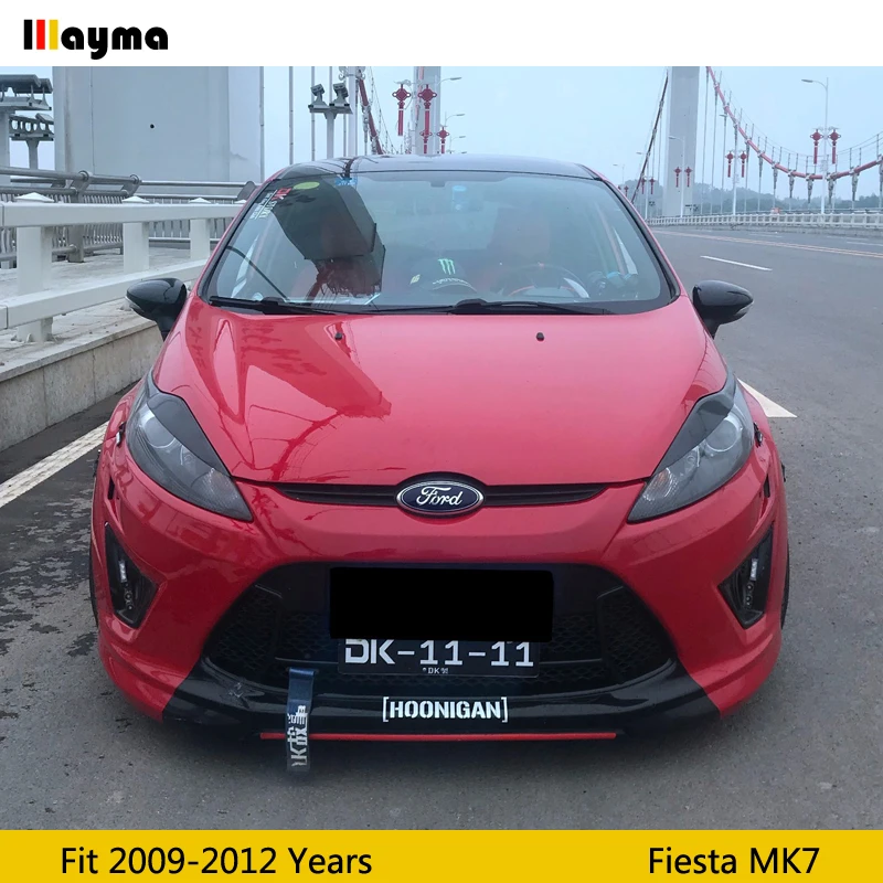Наклейка на переднюю фару автомобиля накладки ВЕКО для Фар Ford Fiesta facelift MK7 2009-2012