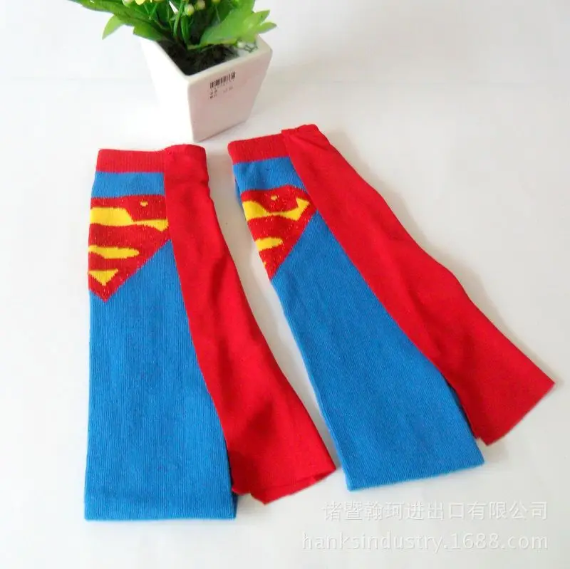 

Hero High Knee Socks Stockings With Cloak Cape Movie Cosplay Costume Accessories Cotton Socks Unisex Party Props Funny Sock